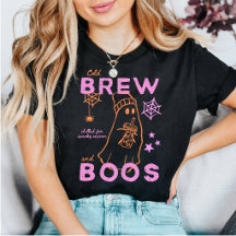 Cold Brew And Boos Süßer Geist Halloween Kaffee