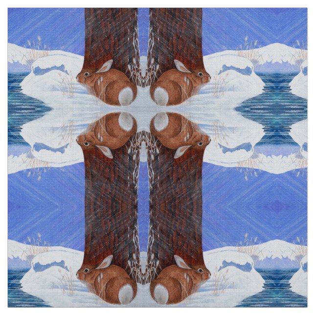 Cold Bunny ~ BRRR! Stoff (Muster)