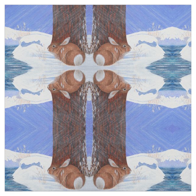 Cold Bunny ~ BRRR! Stoff (Muster)