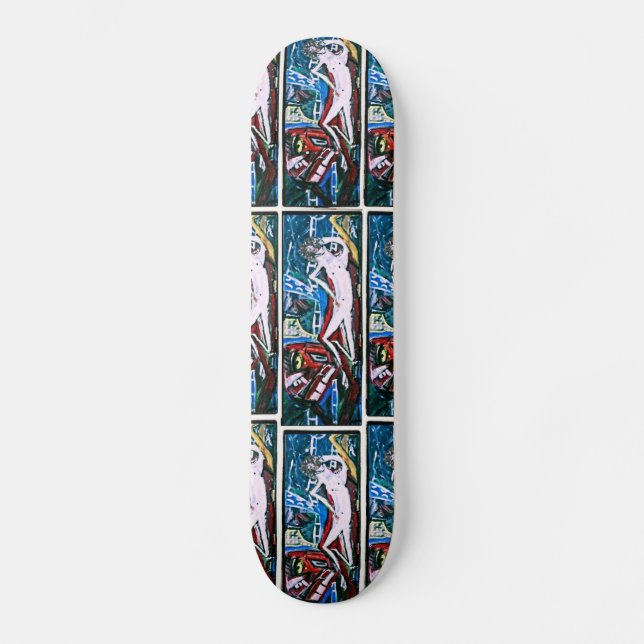 COLD CHILLIN SKATEBOARD (Vorderseite)