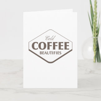 Cold Coffee Beautify Card Vorlage 2
