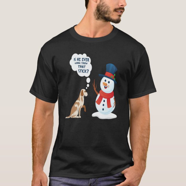 cold cold snow ice snowman snowball cold winter  1 T-Shirt (Vorderseite)