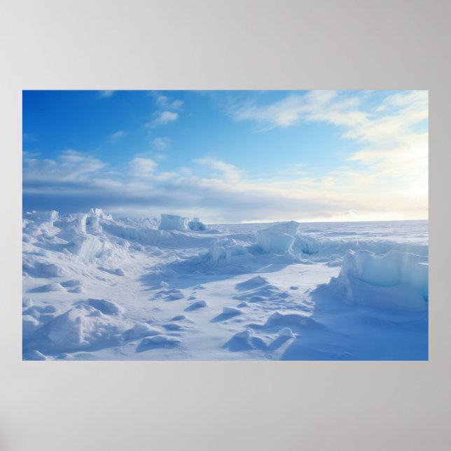 Cold Extreme Nature Force Desaster Power Earth Poster (Vorne)