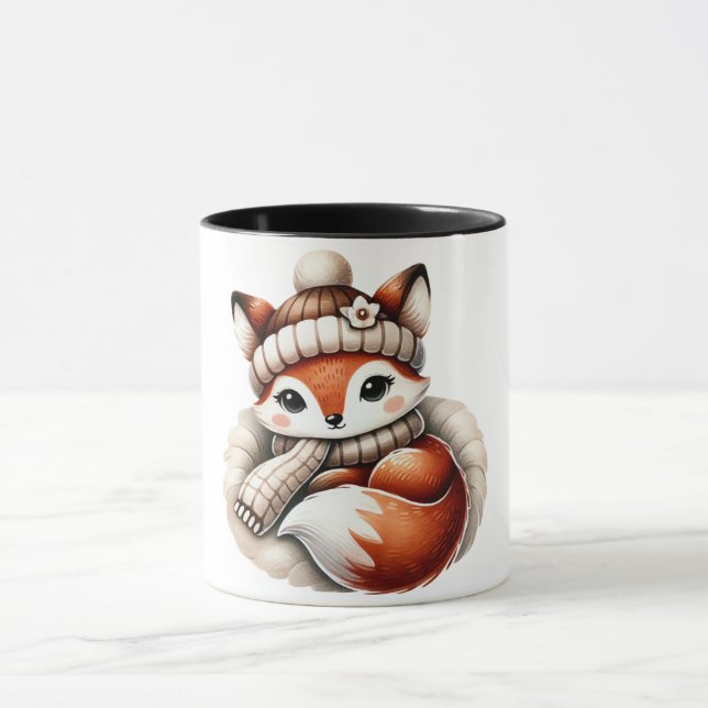 Cold Fox Mug Tasse (Zentrum)