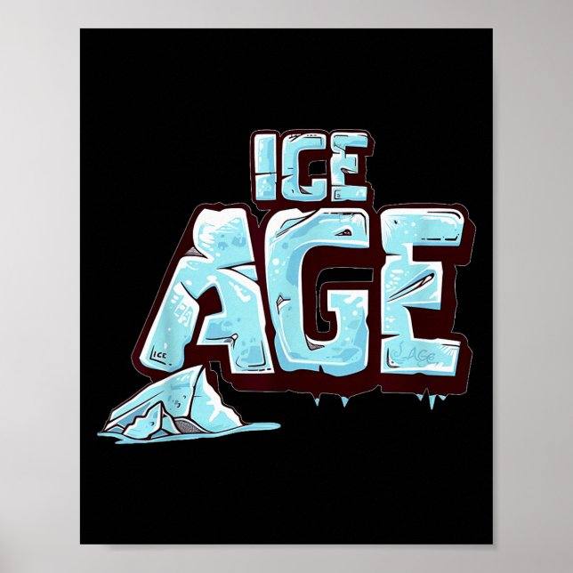 Cold Ice Age Season Costume For Kids And Adults  Poster (Vorne)