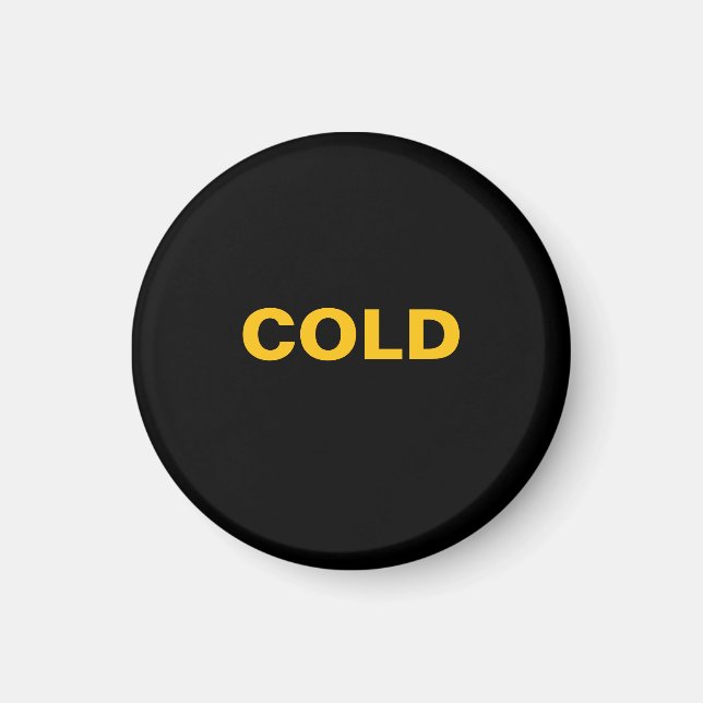 COLD-Logo Magnet (Vorne)