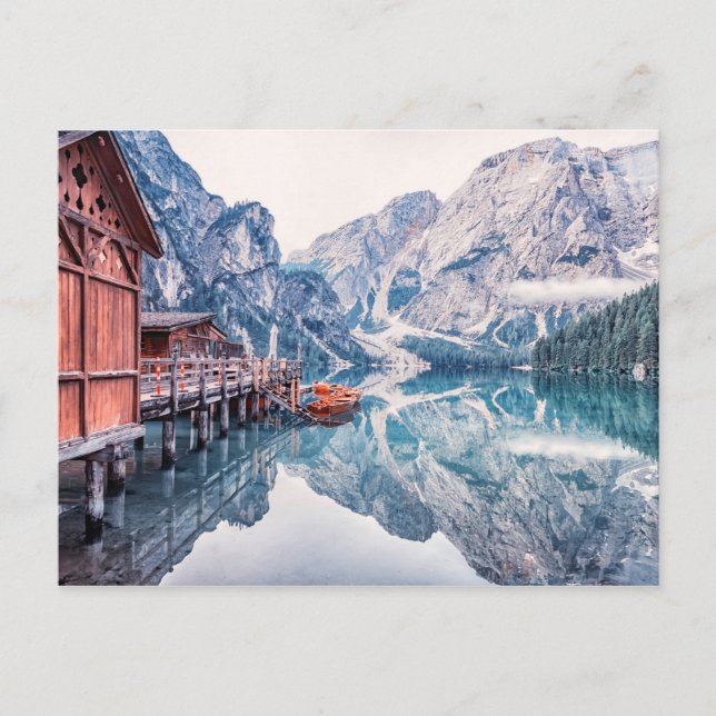 Cold Morning Postkarte (Vorderseite)