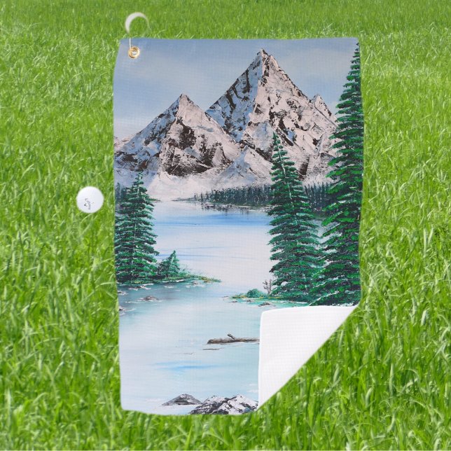 Cold Mountain Golfhandtuch (Von Creator hochgeladen)