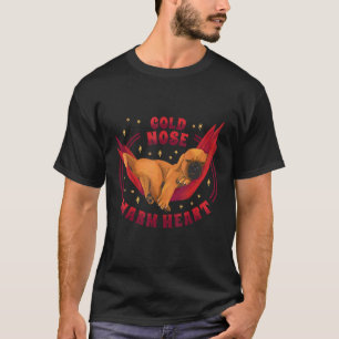 Cold Nose Warmes Heart Puppy Süße Tier T-Shirt