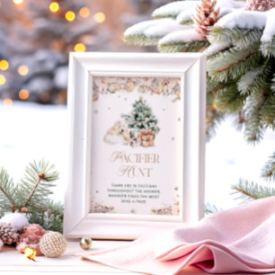 Cold Outdoor Bear Baby Showroom Schnuller Hunt Gam Poster