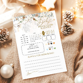 Cold Outdoor Clothest Line Baby Prediction Game