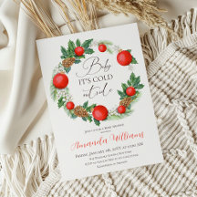 Cold Outdoor Weihnachtsbad Winter Baby Dusche