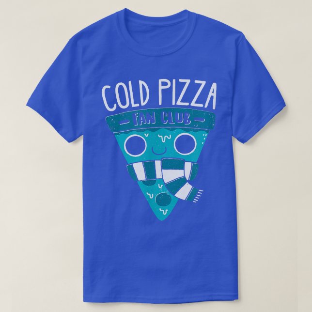 Cold Pizza Fan Club - Offiziell DinoMike Design T- T-Shirt (Design vorne)