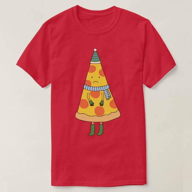 Cold Pizza T-Shirt (Design vorne)