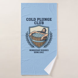Cold Plunge Club Badehandtuch