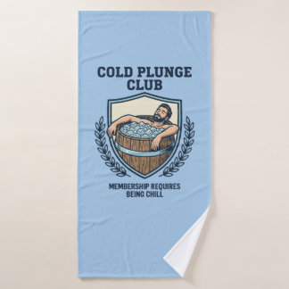 Cold Plunge Club Badehandtuch