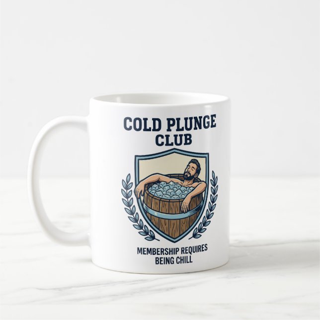 Cold Plunge Club Kaffeetasse (Links)
