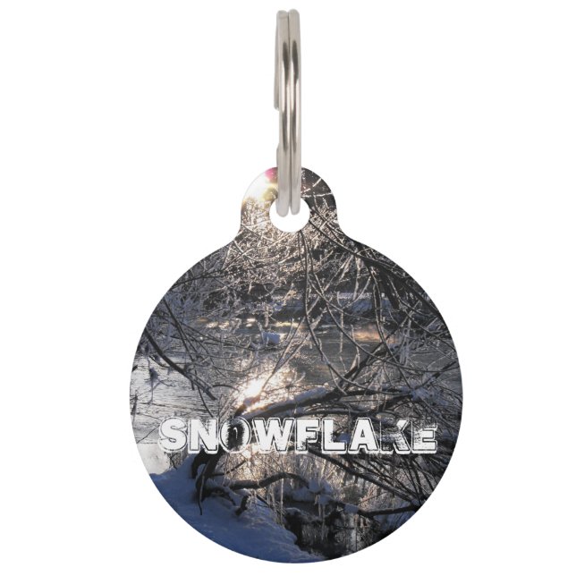 Cold River Hafren Haustiermarke (Vorderseite)