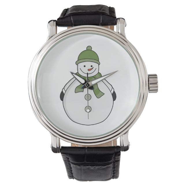 Cold snowman armbanduhr (Vorderseite)