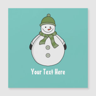 Cold Snowman-Brauch Magneteinladung