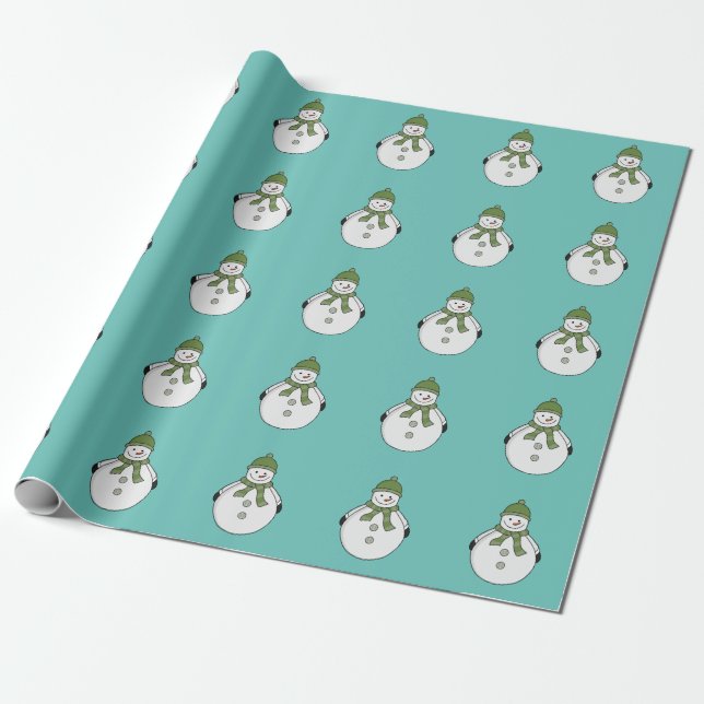 Cold Snowman Geschenkpapier (Ungerollt)