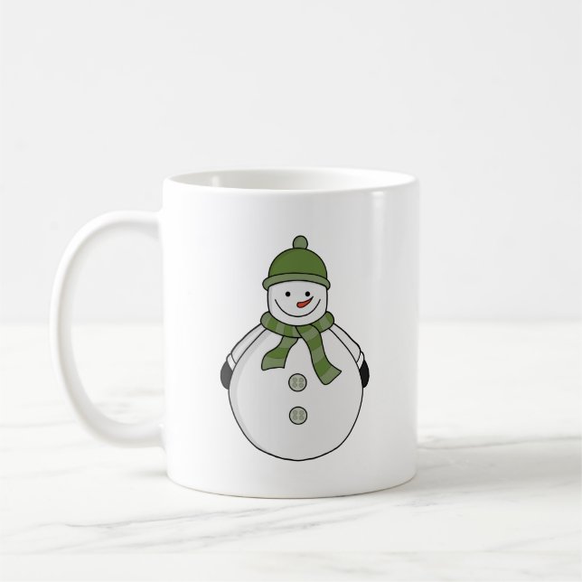 Cold Snowman Kaffeetasse (Links)