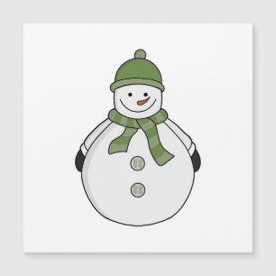 Cold Snowman Magneteinladung