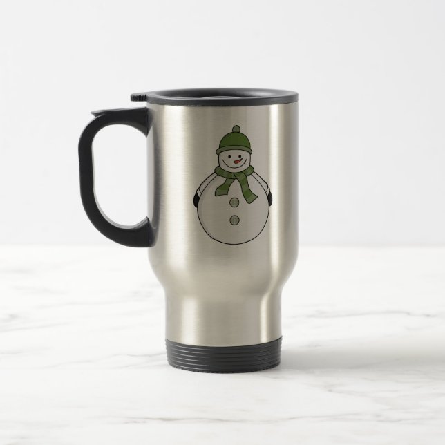 Cold Snowman Reisebecher (Links)