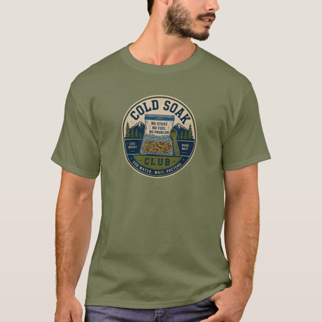 Cold Soak Club lustig T-Shirt (Vorderseite)