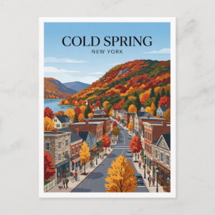 Cold Spring New York Postkarte
