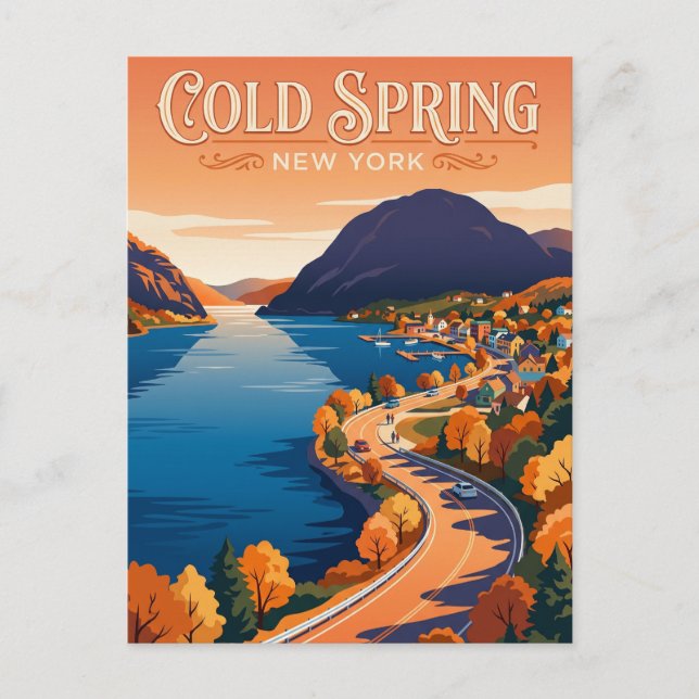 Cold Spring USA Postkarte (Vorderseite)