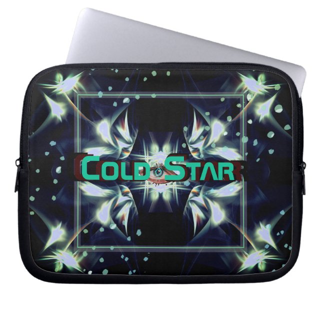Cold Star Weltraumgeheimnis Laptopschutzhülle (Vorderseite)