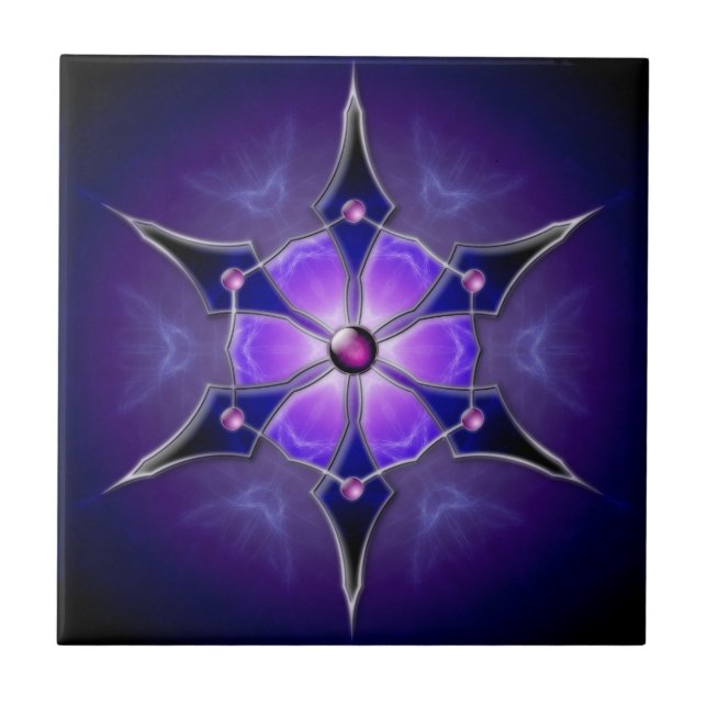 Cold Starlight Decorative Tile Fliese (Vorderseite)