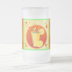 Cold Summer Drink mit Lemon Tasse
