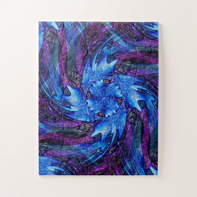 Cold Wintry Storm.... Puzzle (Vertikal)