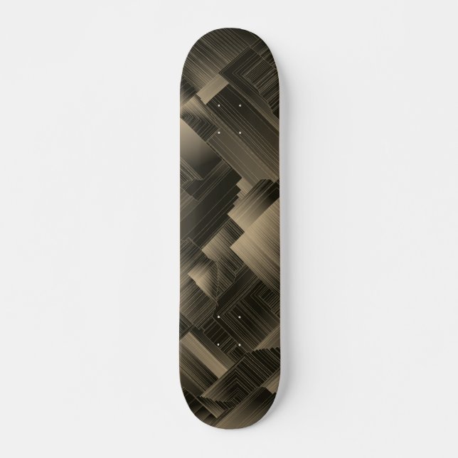Colden Halls Art Deco Skateboard (Vorne)