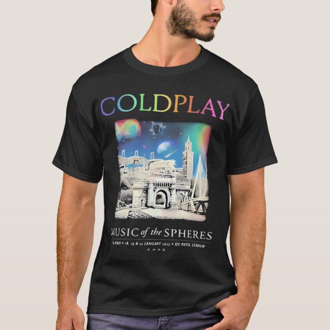 coldplay tour | the coldplay music songs T-Shirt (Vorderseite)