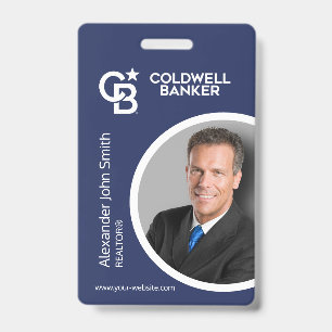 Coldwell Banker ID-Karte Blau Ausweis