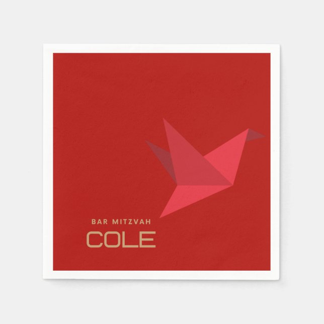 Cole Bar Mitzvah Serviette (Vorderseite)