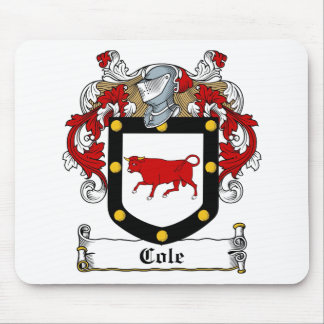 Cole-Irisch-Wappen Mousepad