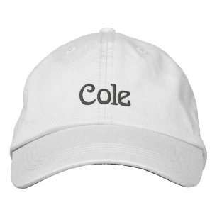 COLE Name Designer Cap Bestickte Kappe