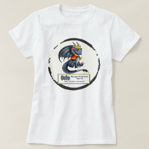 Cole the Carbon Elemental Dragon T-Shirt