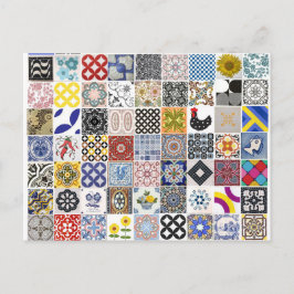 Coleção Azulejos Postkarte