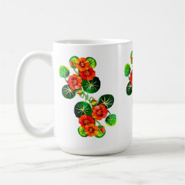 coleção Flores do Brasil capuchinha,  Kaffeetasse