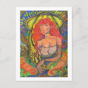 Colectious Starlet Mermaid mit Halo - Postkarte