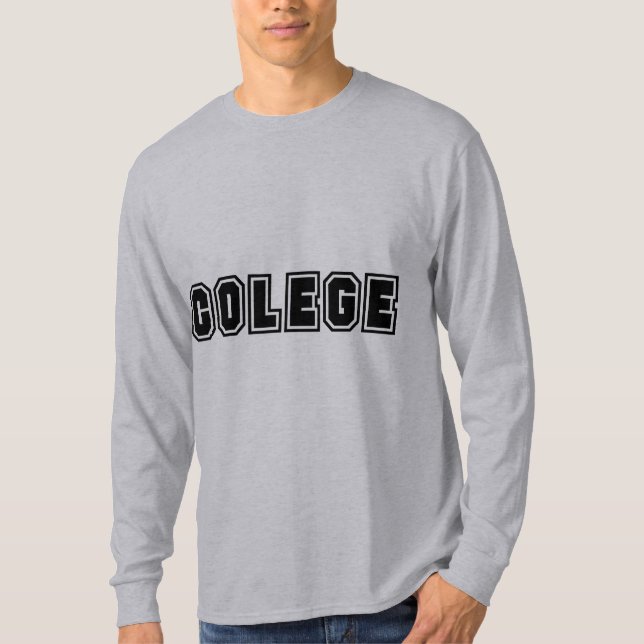 Colege T-Shirt (Vorderseite)