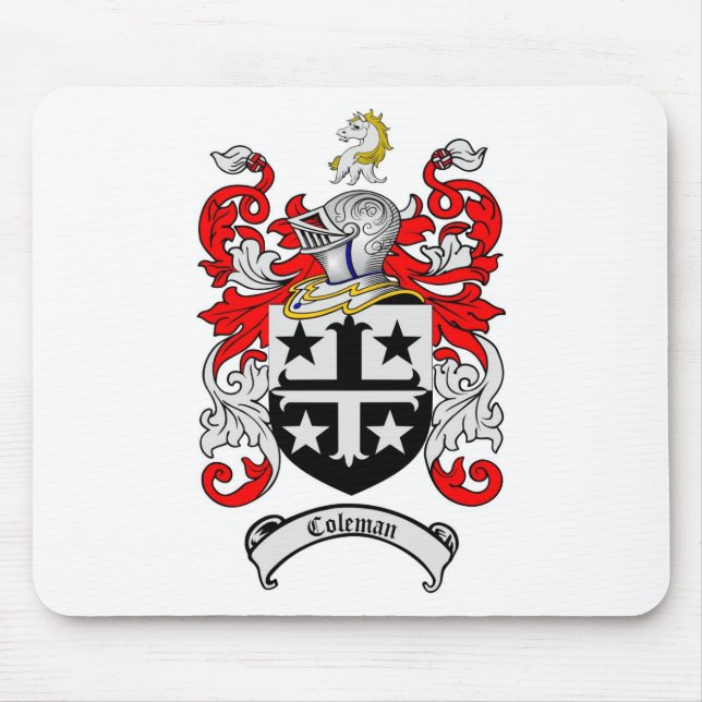 COLEMAN FAMILIENWAPPEN - COLEMAN WAPPEN MOUSEPAD (Vorne)