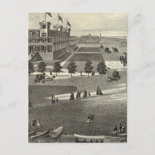 Coleman House, Asbury Park, NJ Postkarte (Vorderseite)