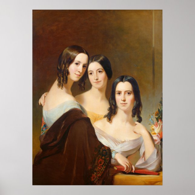 Coleman Sisters - Thomas Sully Fine Art Poster (Vorne)