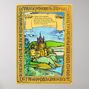 Coleridge und Dürer in Xanadu Poster